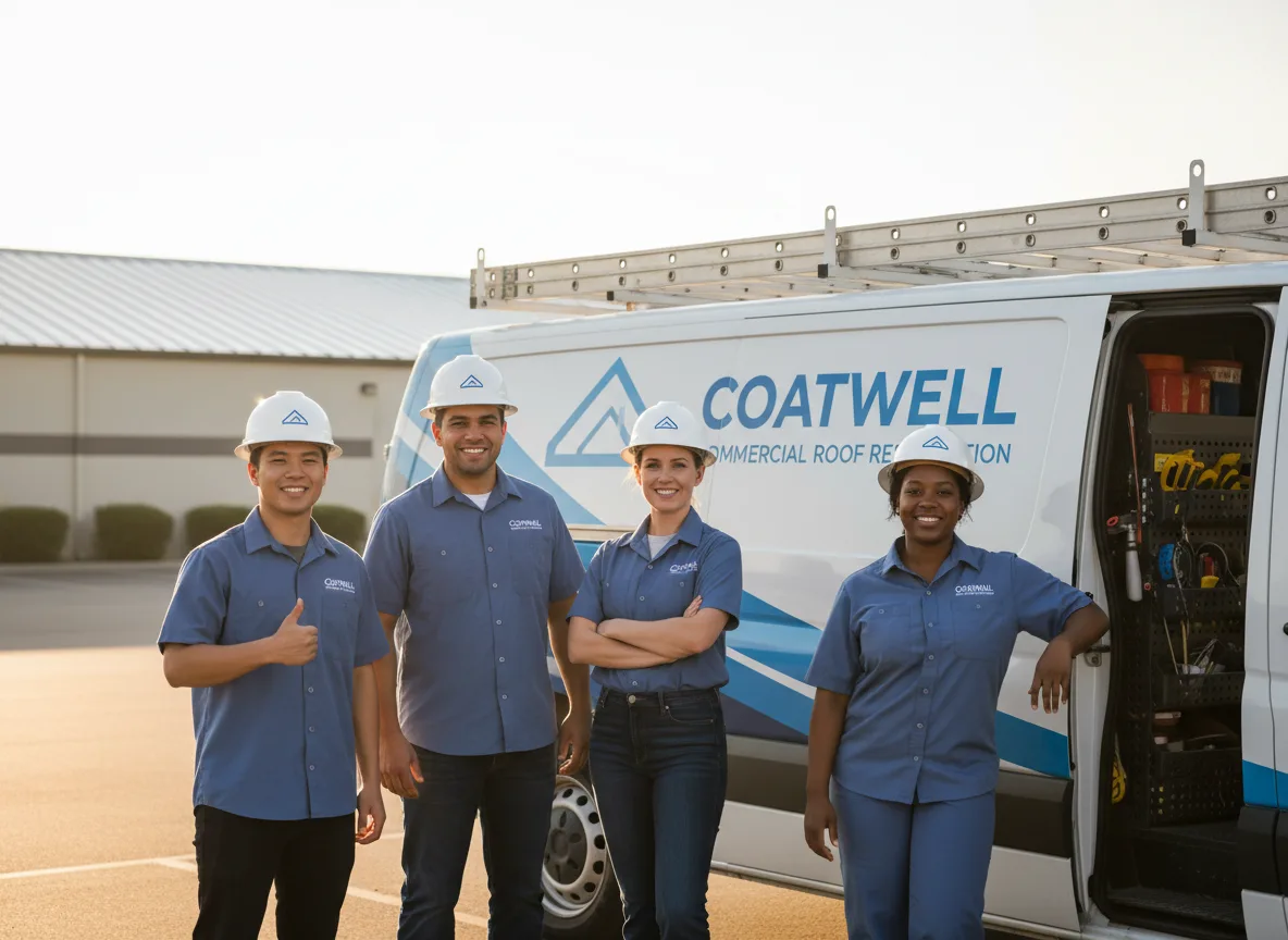 Commercial roof coating company in Ellenton, GA